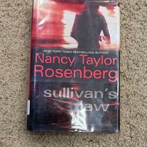 Sullivan's Law by Nancy Taylor Rosenberg Hardback book -
